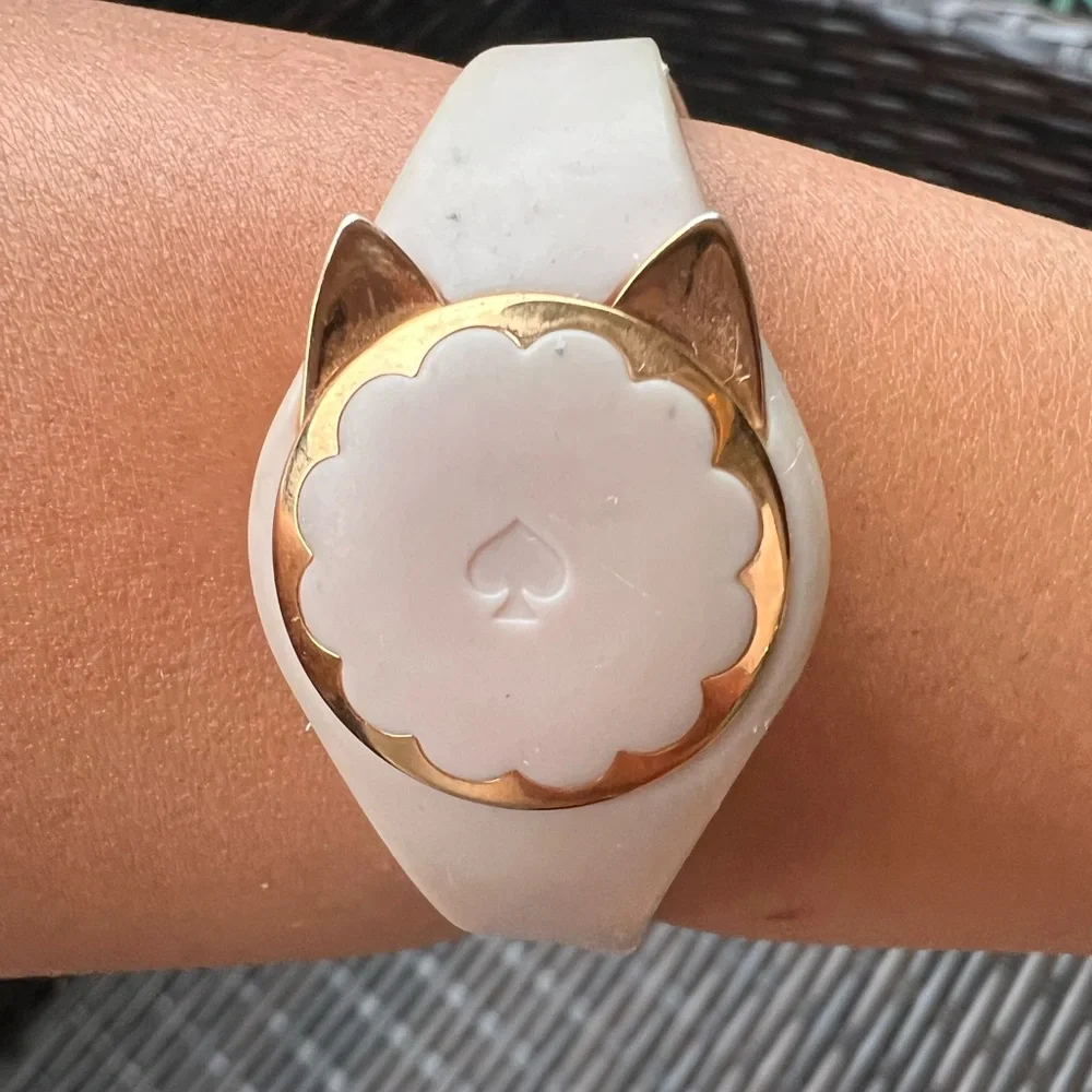 Kate Spade KSA31211 Women's Activity Fitness Tracker Bracelet Pink Cat Ears - Picture 4 of 4